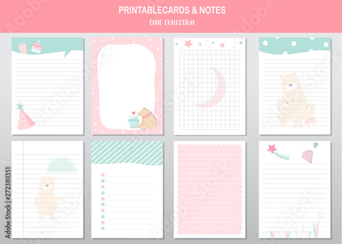 Set of animals and cute vector cards,bears,baby shower,printable,  tags,cards,templates,Notes, Stickers, Labels,Scrap booking, Congratulations, Invitations,Vector illustrations