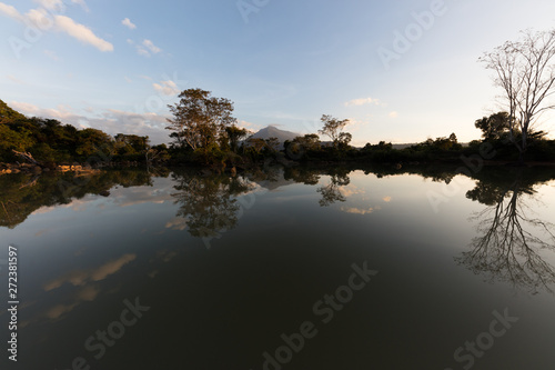 tad Lo lake near waterfalls photo