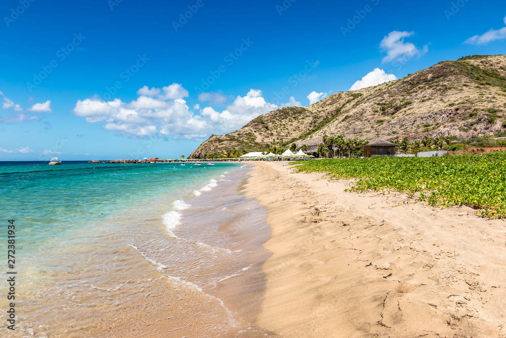 Carambola beach, St Kitts, Caribbean