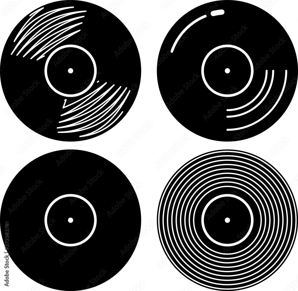 Vinyl Record Icon Vinyl Record Icon