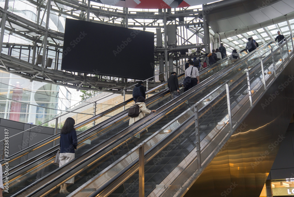 Naklejka premium escalator エスカレーター