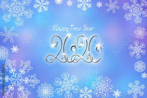 2020 Happy New Year banner ...