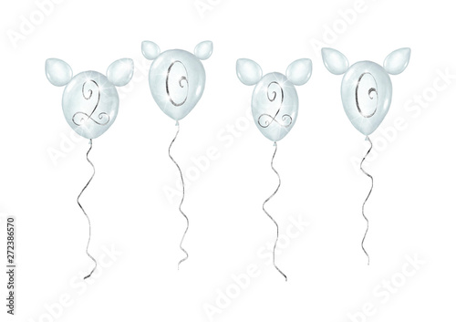 2020 Happy New Year banner....