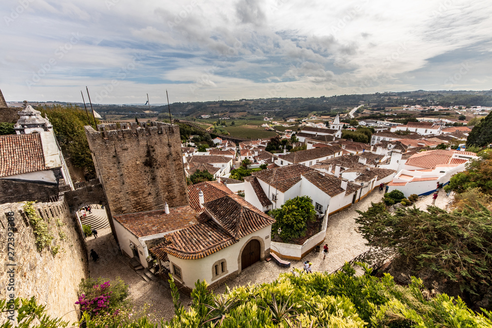 view of old town in spain