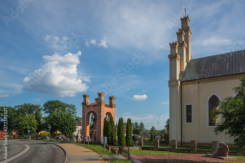 Fototapeta Naklejka Na Ścianę i Meble -  Church in Brzoza, Masovia, Poland