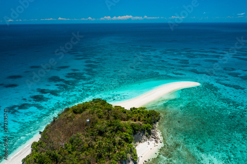 Truly amazing island of Cresta de Gallo, Philippines