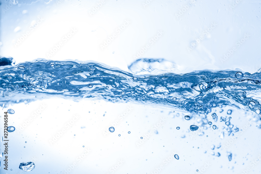 Water background with bubbles Water background with bubbles