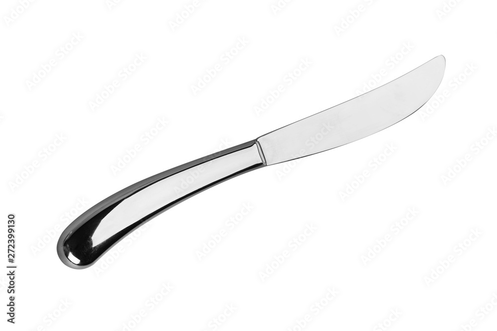 Knife on white isolated background used in restaurants. Knife on white isolated background used in restaurants.