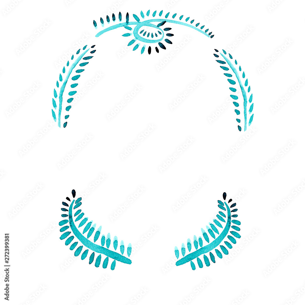 blue frame for your text blue frame for your text