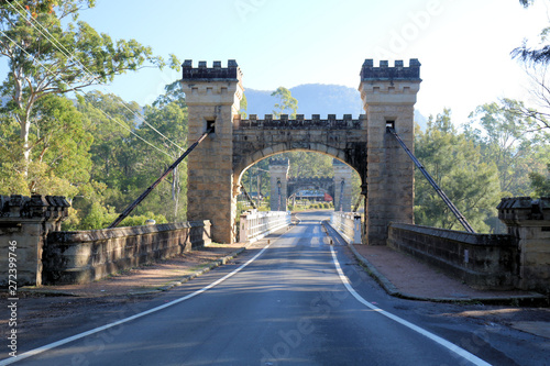 Hampden Bridge Kangaroo Valley From Roadway