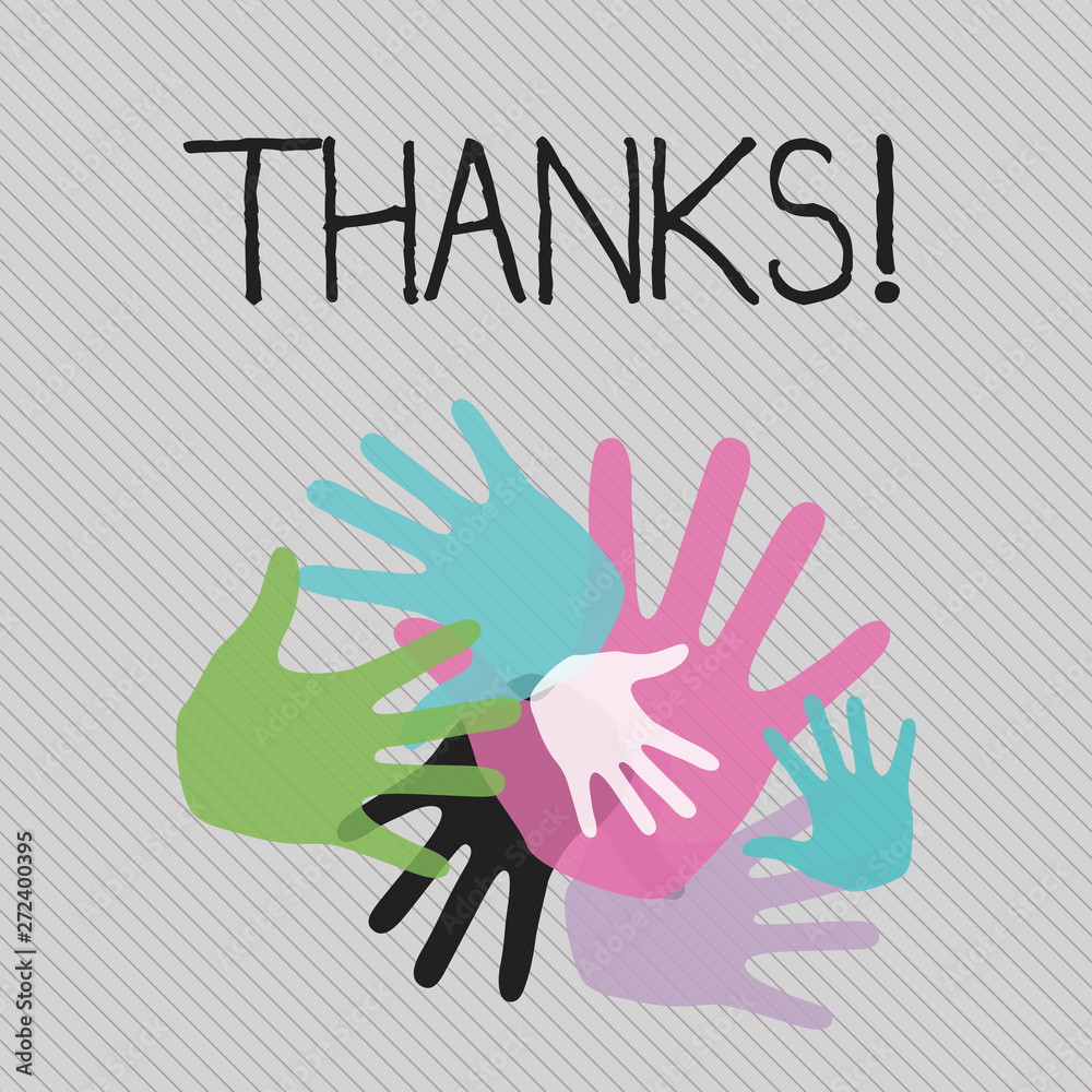 Conceptual hand writing showing Thanks. Concept meaning Appreciation greeting Acknowledgment Gratitude Conceptual hand writing showing Thanks. Concept meaning Appreciation greeting Acknowledgment Gratitude