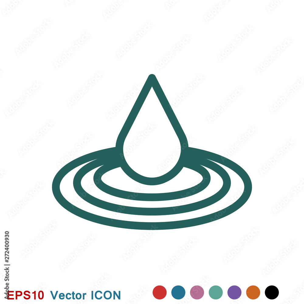 Aromatherapy icon, accessory for aromatherapy. Concept illustration for web site Aromatherapy icon, accessory for aromatherapy. Concept illustration for web site