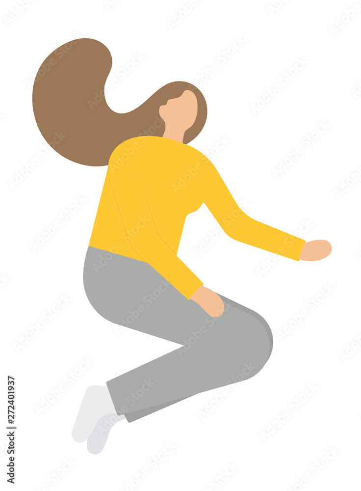 Business women flat icon Business women flat icon