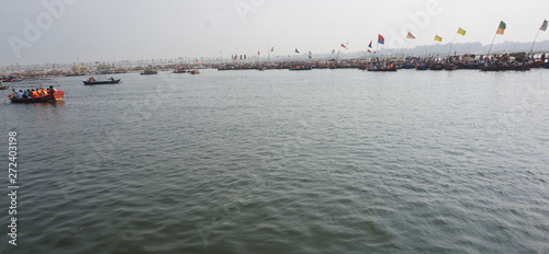 Holy River Ganga and River Yamuna Sangam Ghaat Prayagraj-38 photo