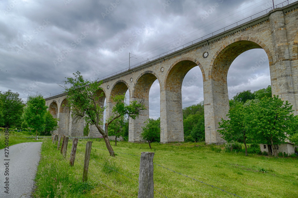 Historischer Eisenbahn-Viadukt in Altenbeken