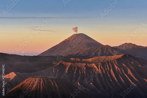 Gunung Semeru at sunrise photo