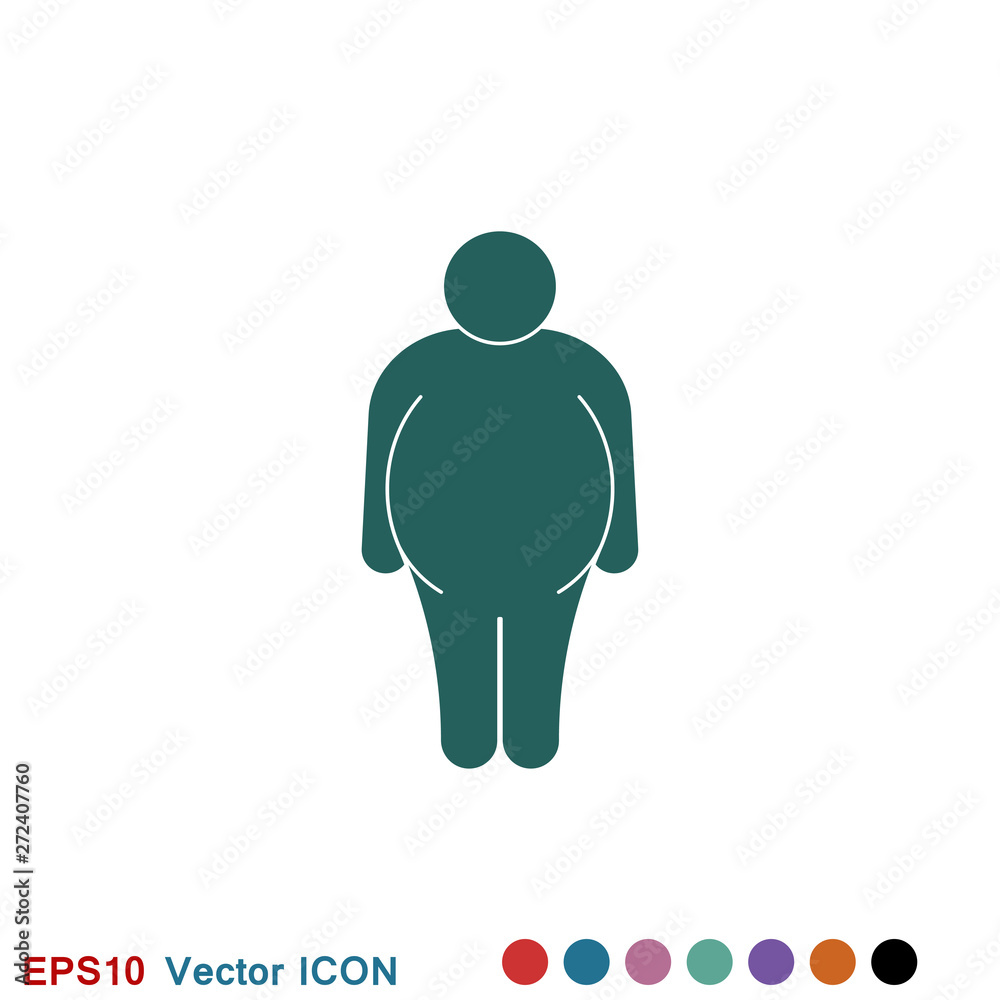 Body icon in flat minimal design. Concept illustration for web site. Sign, symbol, element. Body icon in flat minimal design. Concept illustration for web site. Sign, symbol, element.
