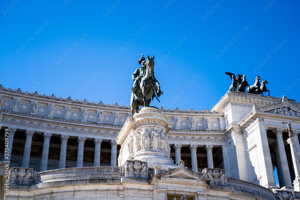 Venetian Square and the Altar of the Fatherland in Rome