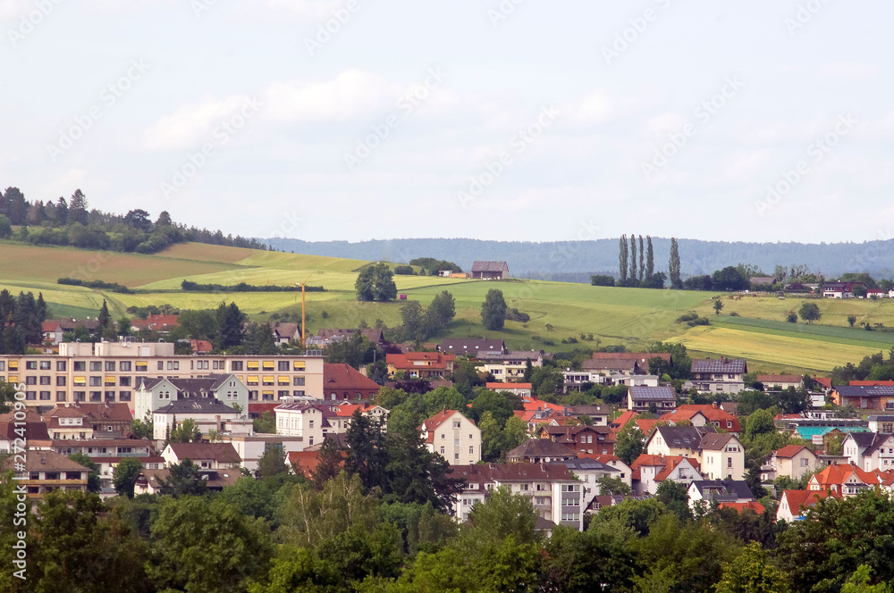 Beautiful view of the town. Germany.