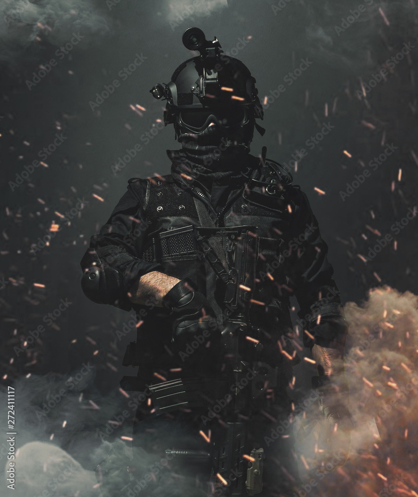 special forces soldier police, swat team member special forces soldier police, swat team member