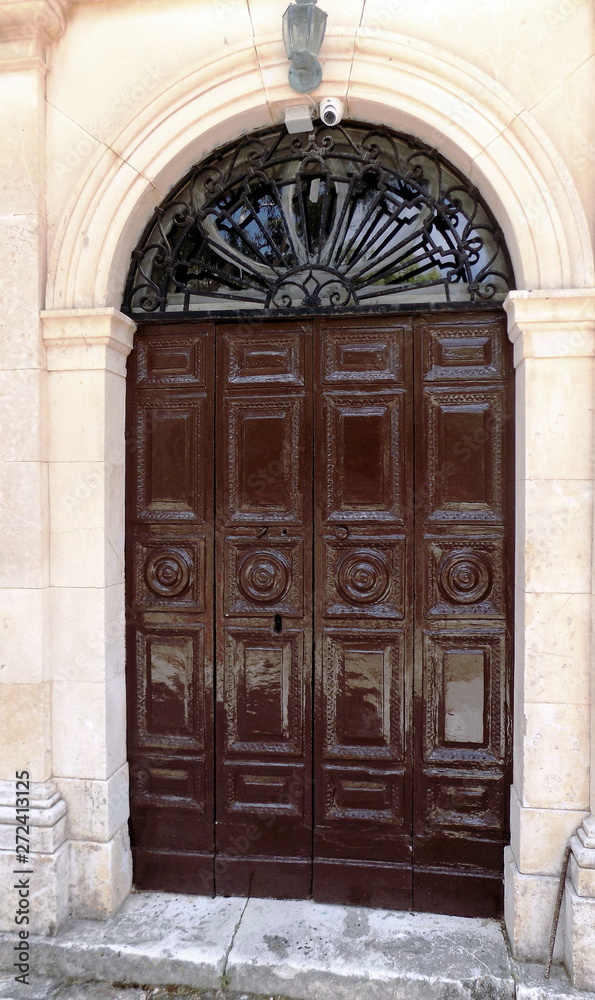 door of an old church in Zakynthos Island - Greece door of an old church in Zakynthos Island - Greece