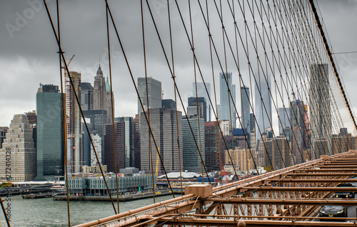 New York Brooklyn Bridge Manhattan © pic3d