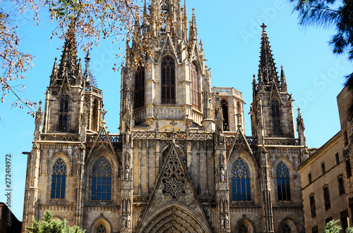 Catedral de Barcelona, fachada principal