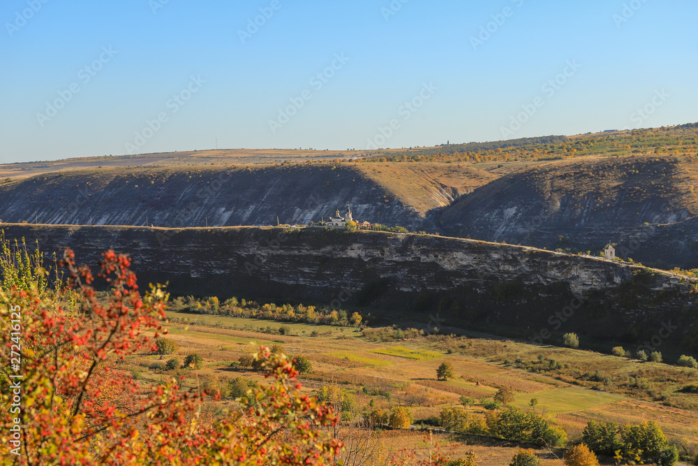 landscape in Moldova Orheiul Vechi