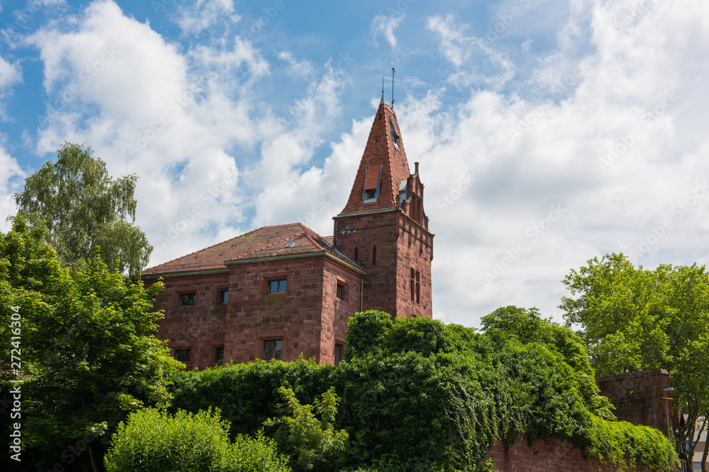 Fototapeta premium Altes Gefängnis in Bad Säckingen, im Südschwarzwald, Deutschland