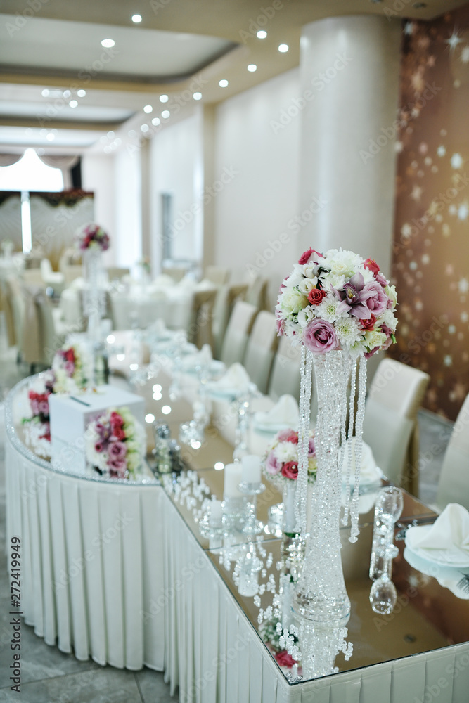Beautiful romantic decoration for special day