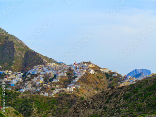 small village in the mountain of greece © Stefan