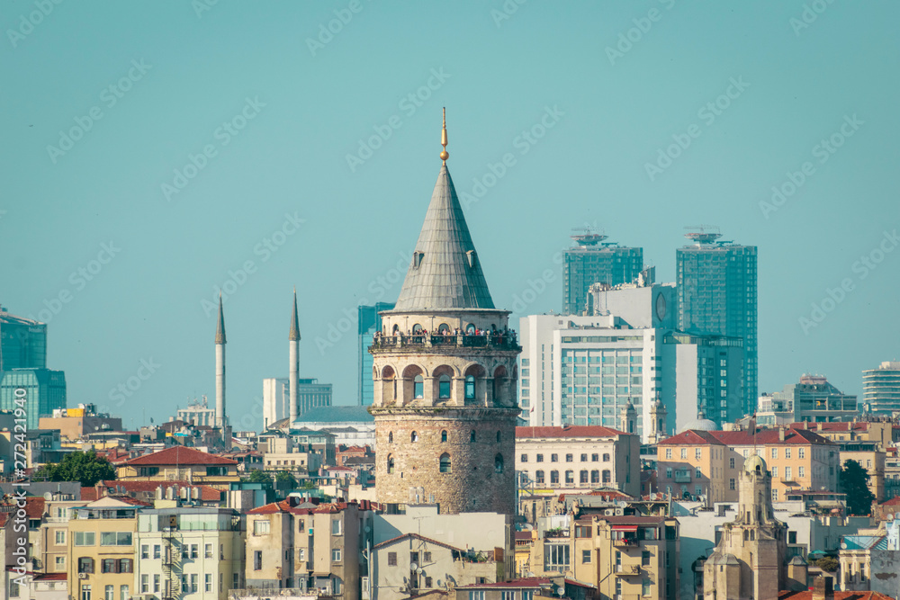 Galata Tower cityscape