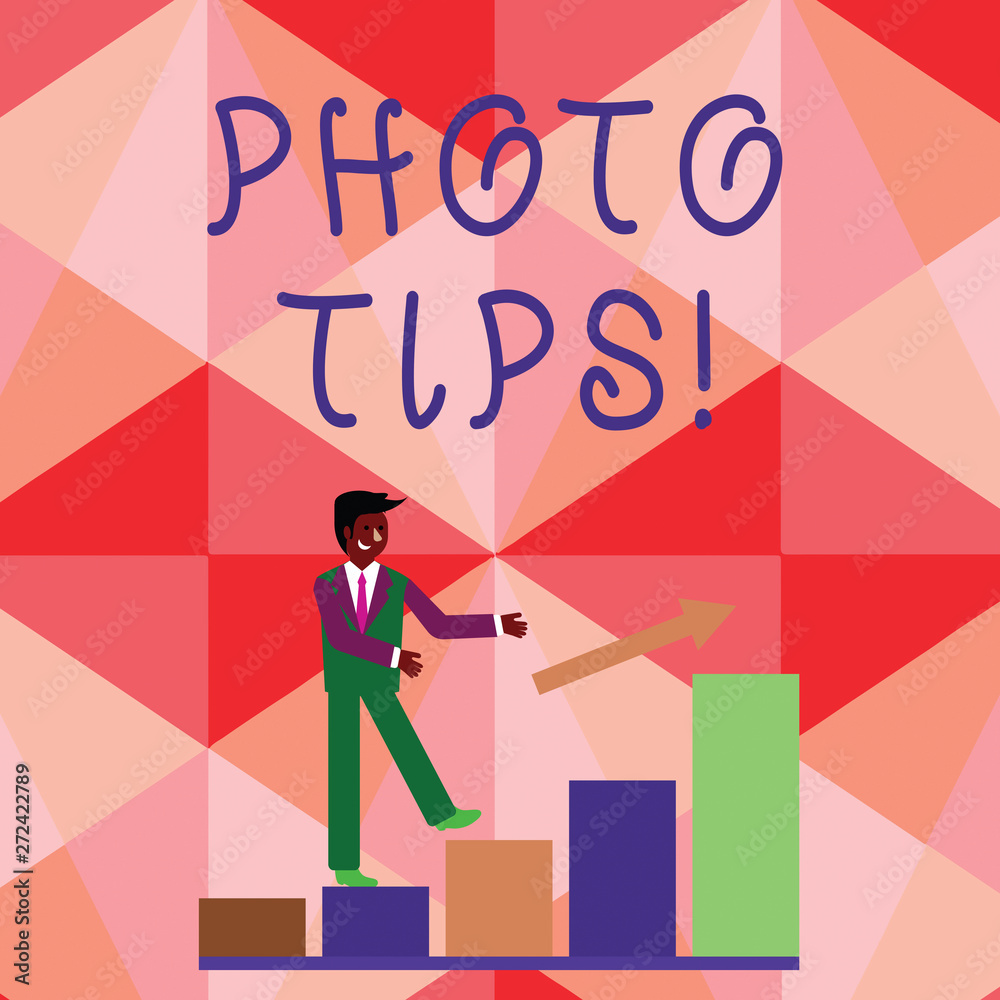 Conceptual hand writing showing Photo Tips. Concept meaning Suggestions to take good pictures Advices for great photography Conceptual hand writing showing Photo Tips. Concept meaning Suggestions to take good pictures Advices for great photography