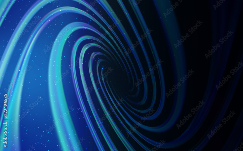 Dark BLUE vector background with galaxy stars. Dark BLUE vector background with galaxy stars.