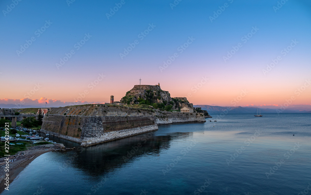 Old castle of Corfu town