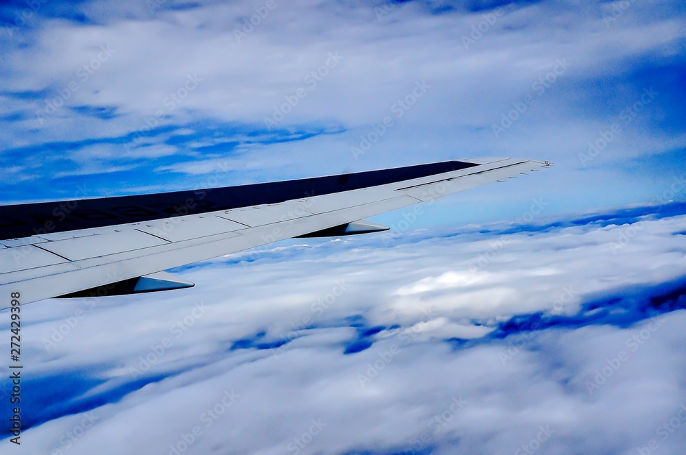 飛行機から見た雲