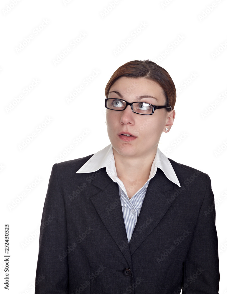 portrait businesswoman girl