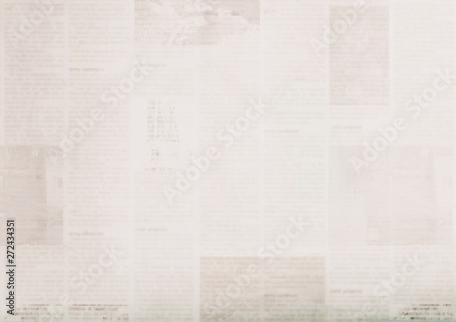 Vintage grunge newspaper texture paper background