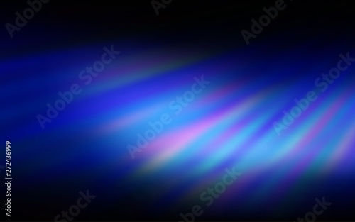 Dark BLUE vector blurred pattern.