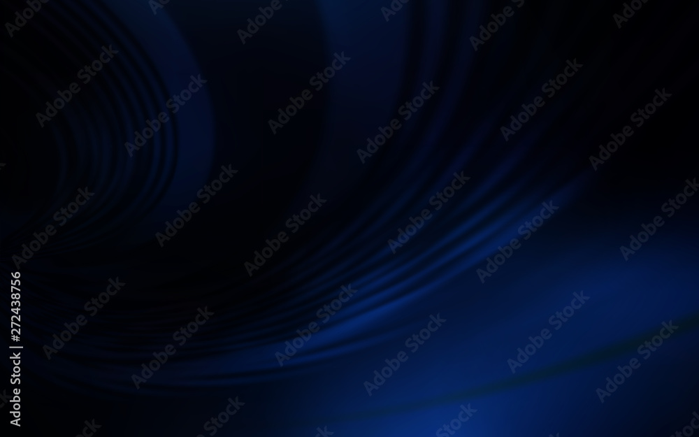 Dark BLUE vector background with wry lines. Dark BLUE vector background with wry lines.