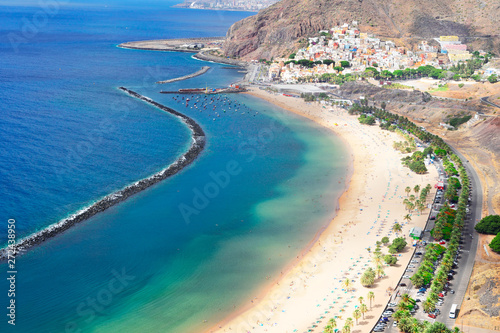 Fototapeta Naklejka Na Ścianę i Meble -  Las Teresitas beach, Tenerife