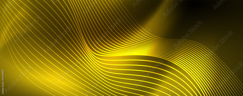 Shiny neon lines techno magic futuristic background, magic energy space light concept, abstract background wallpaper design Shiny neon lines techno magic futuristic background, magic energy space light concept, abstract background wallpaper design