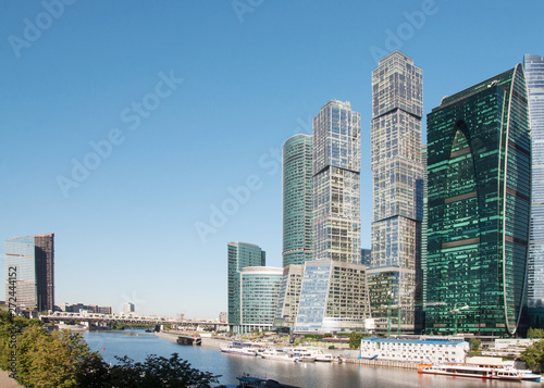 Skyscrapers of Moscow-City