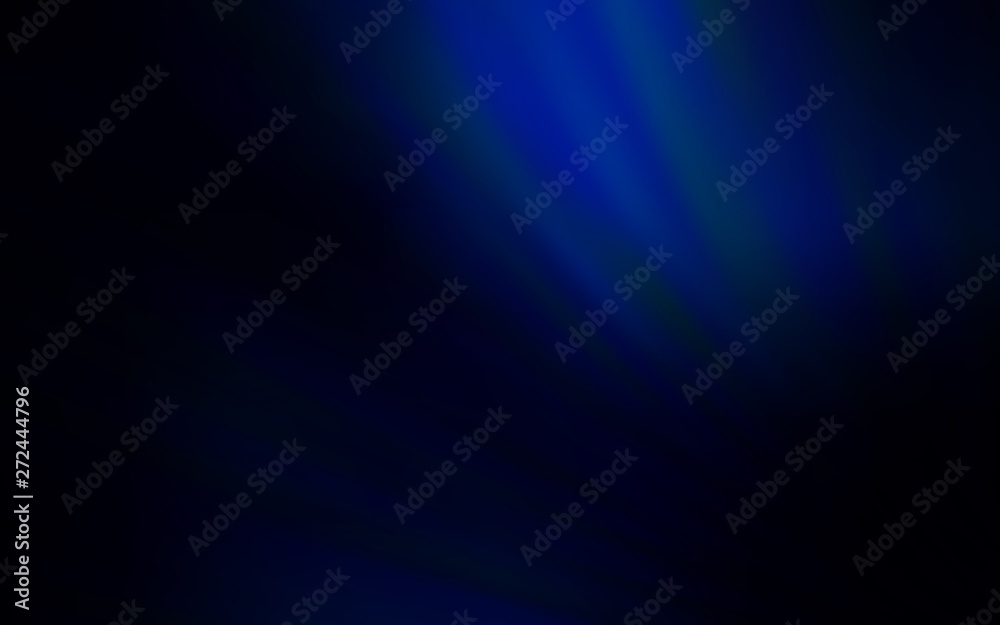 Fototapeta premium Dark BLUE vector texture with colored lines.