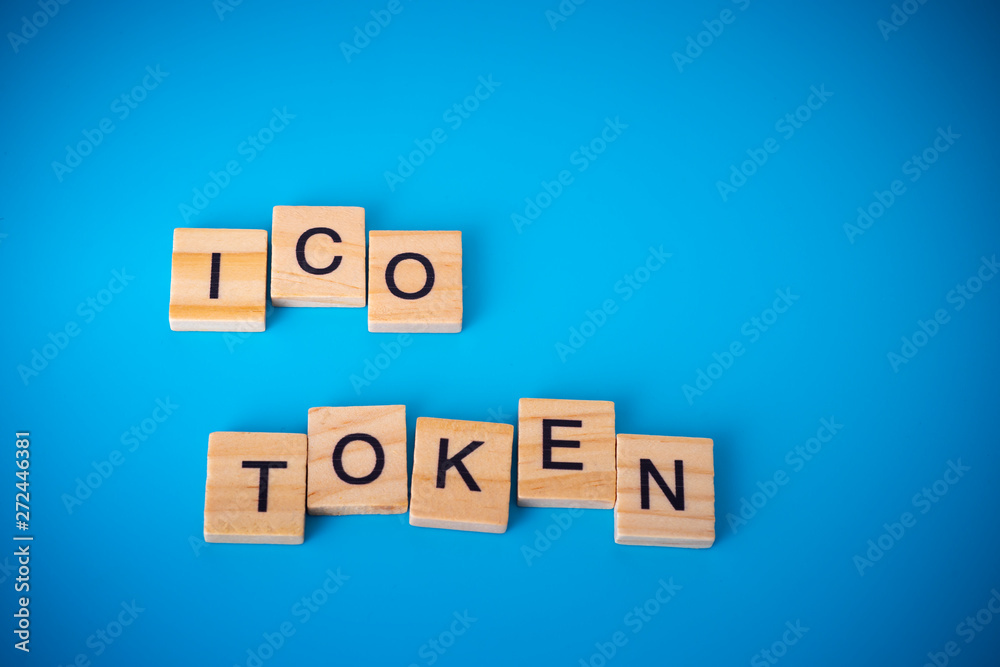 ICO on wood. ICO on wood.