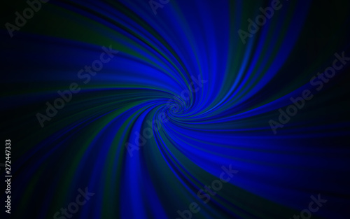Dark BLUE vector colorful blur backdrop.