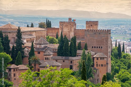 Konstfotografi Alhambra de Granada, Andalucía