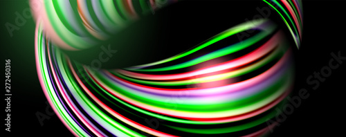 Fluid color waves with ligh...