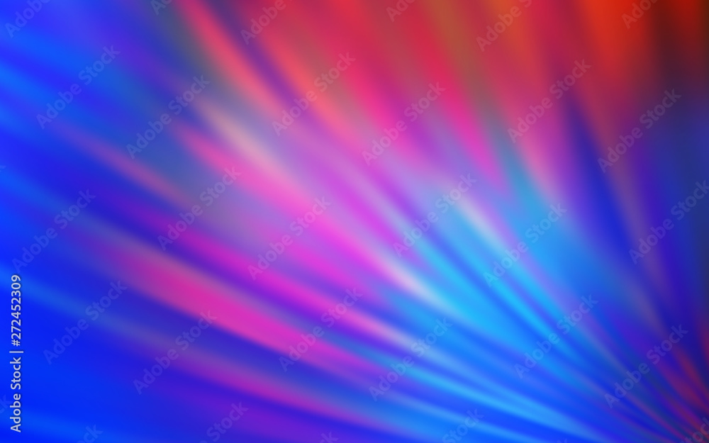 Light Blue, Red vector background with straight lines.