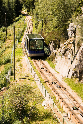 Mount Floyen Funicular Bergen Norway photo